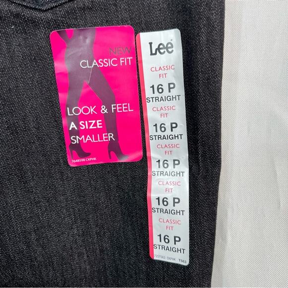 Lee’s Straight Classic Fit Dark Jeans 16P - Picture 9 of 11